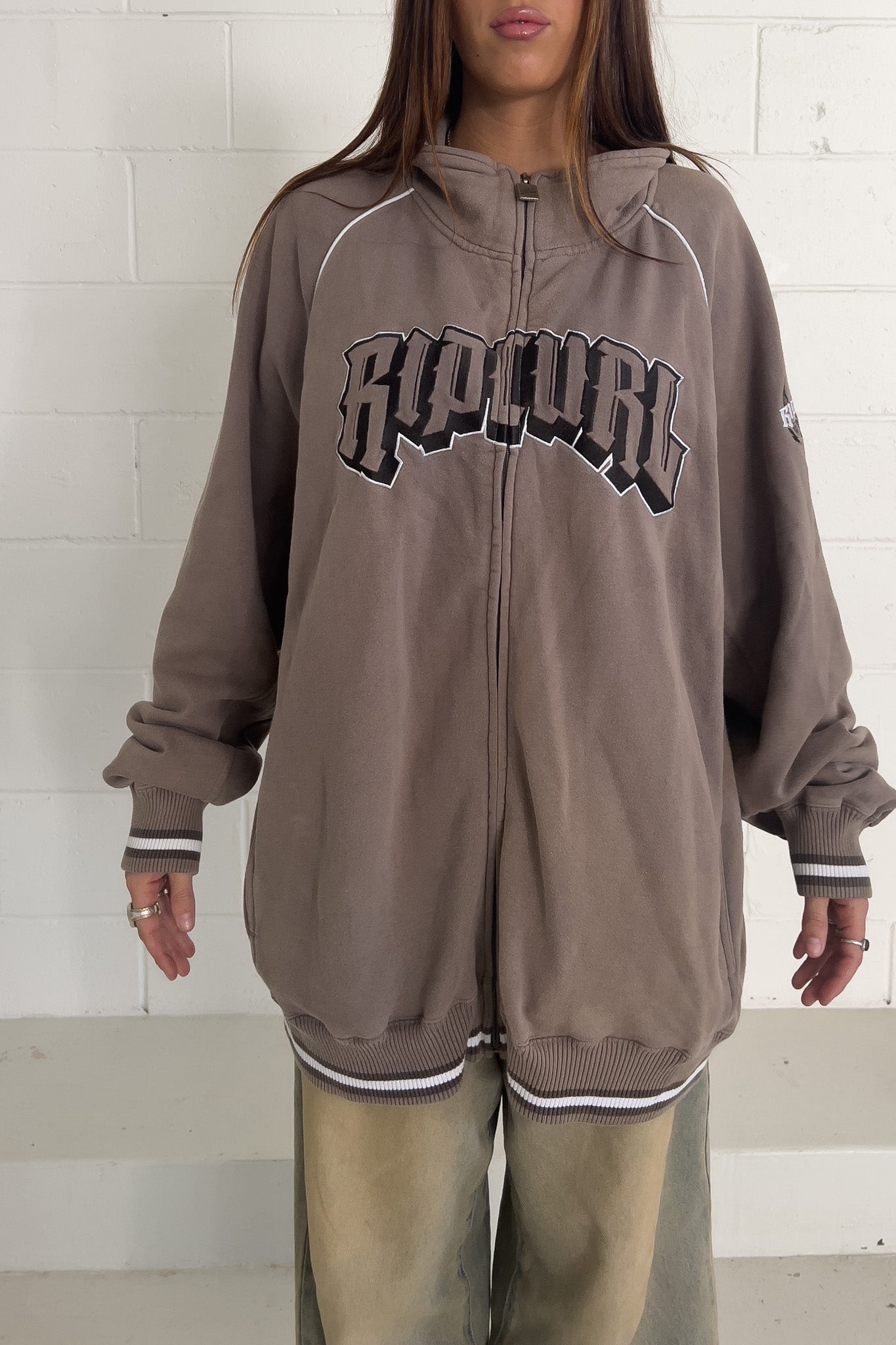 RIPCURL spellout jacket ★ Size XXXL