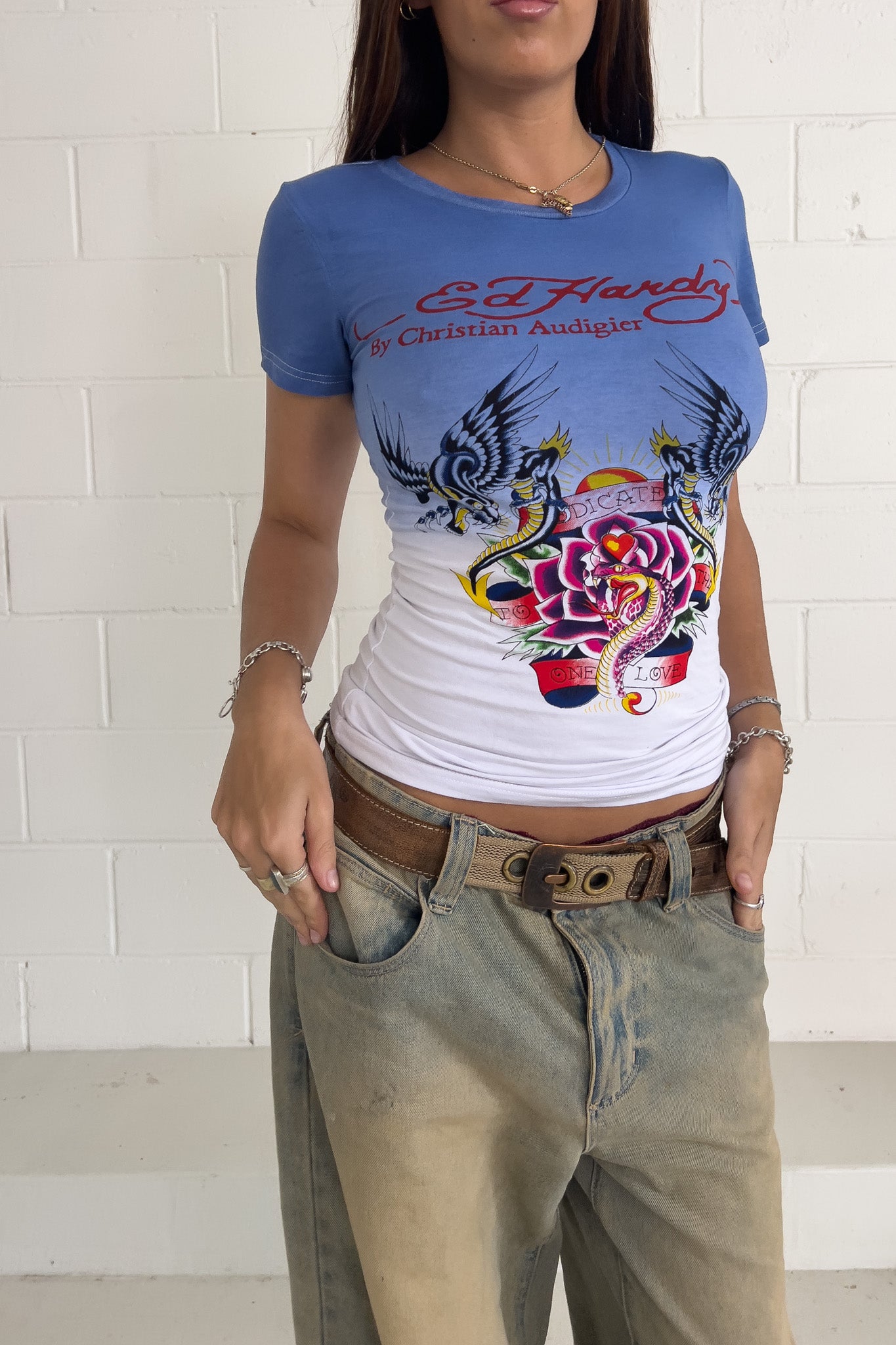 ED HARDY graphic t-shirt ★ Size small BNWT
