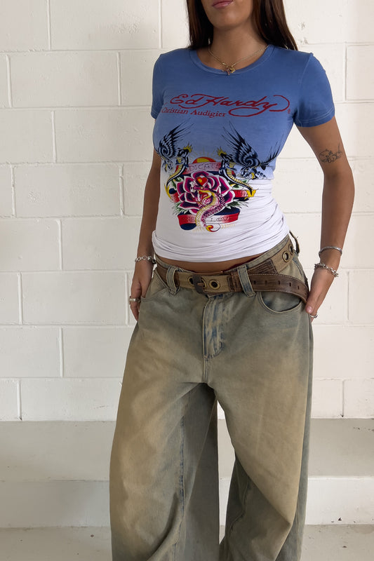 ED HARDY graphic t-shirt ★ Size small BNWT