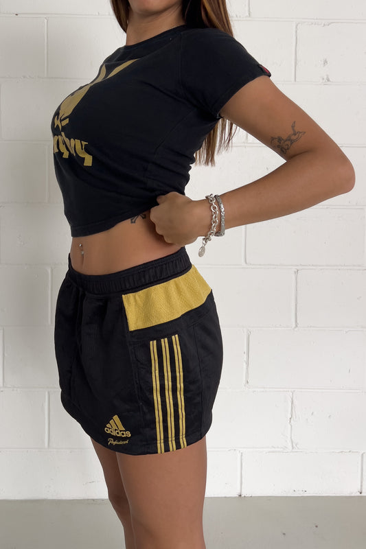 PLAYBOY black + gold top ★ Size estimated medium