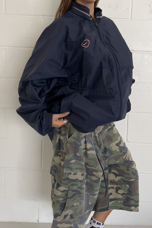 NIKE team navy windbreak jacket★ Size XXL