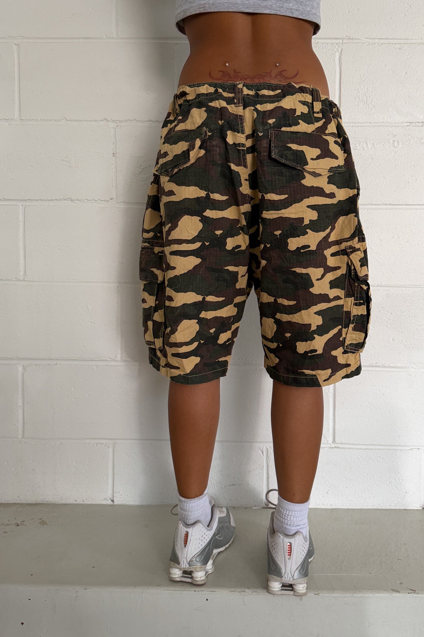 Classic JACAMO camo jorts ★ One size adjustable waist