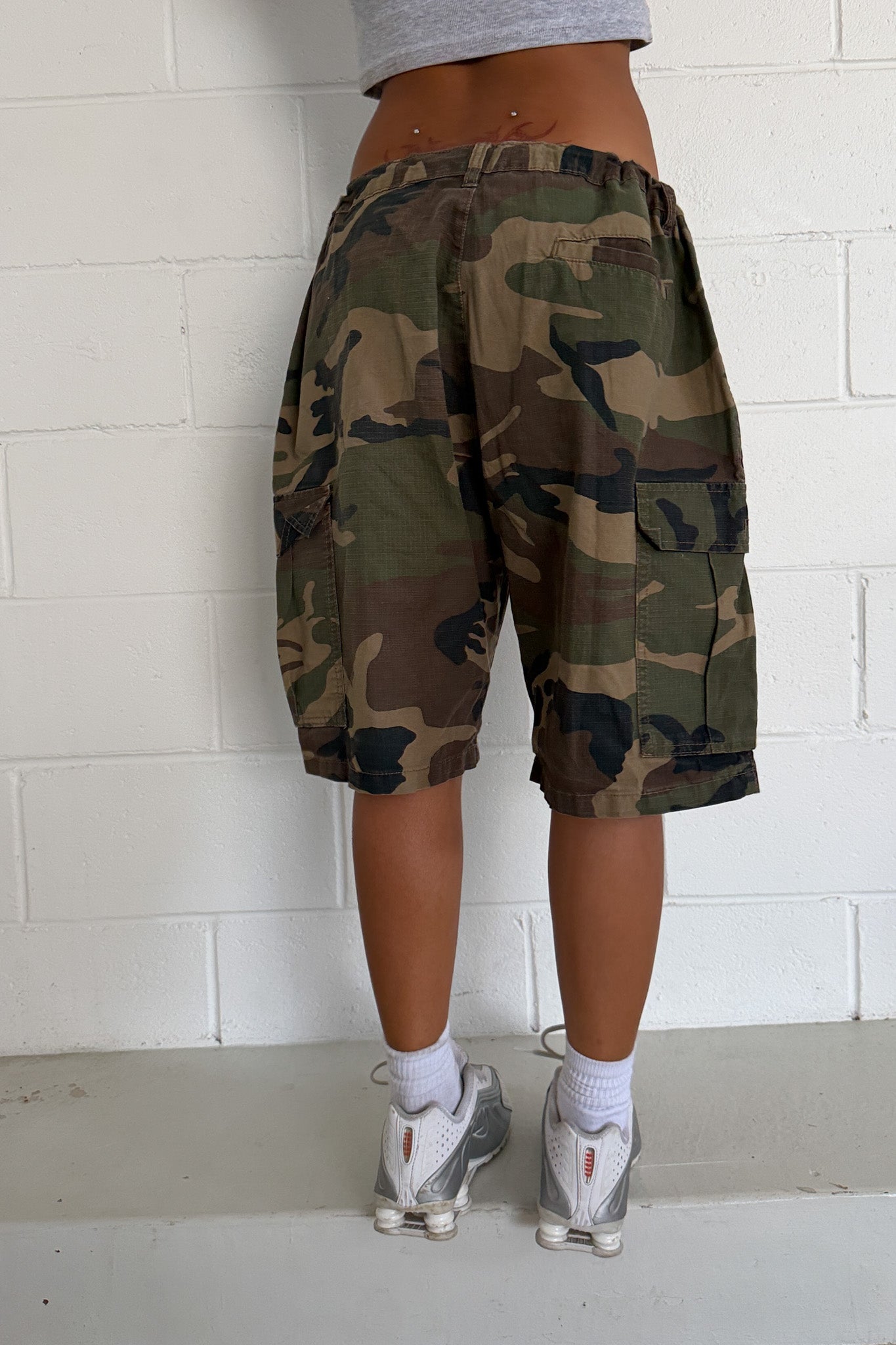 GEORGE camo jorts ★ One size adjustable waist