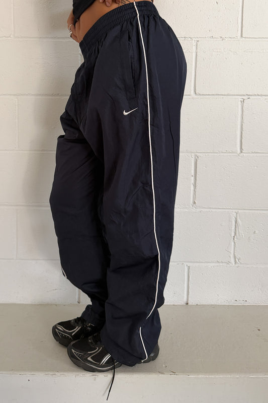 NIKE navy '90' track pants ★ Size small-medium