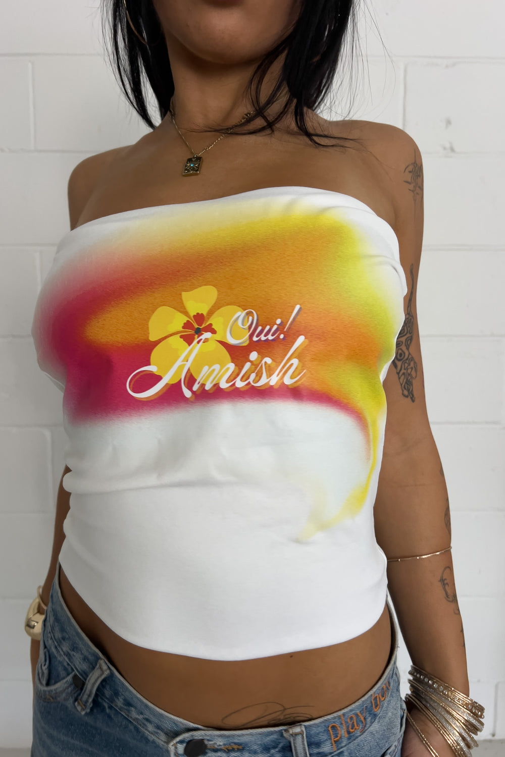AMISH 'Oui Amish' bandeau ★ Size est small