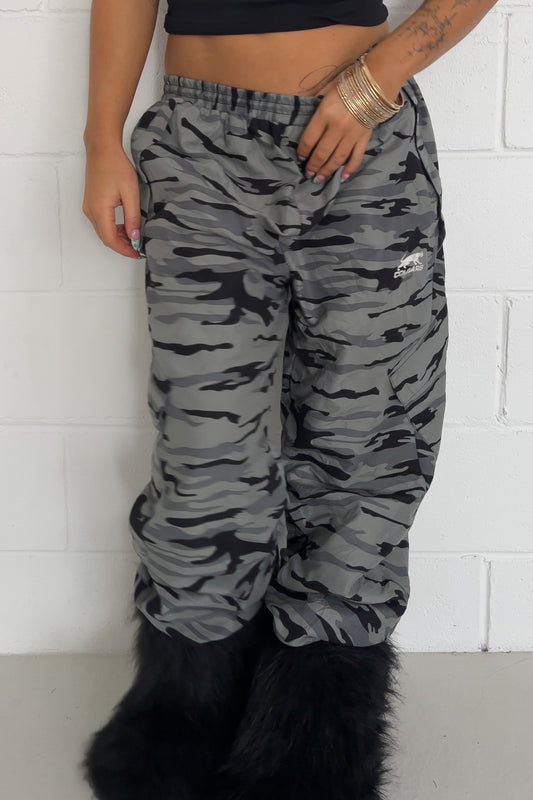COUGARS camo track pants ★ One sixe fits all (adjustable drawstrings)