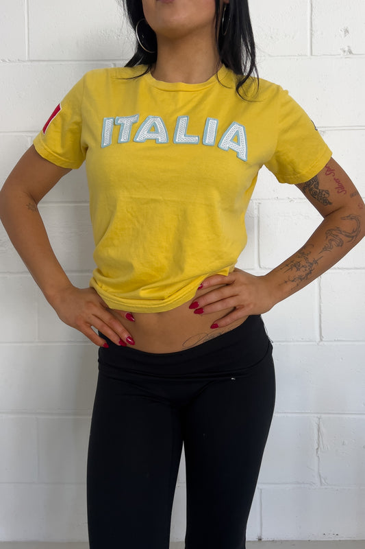 KAPPA yellow top ★ Size labelled large