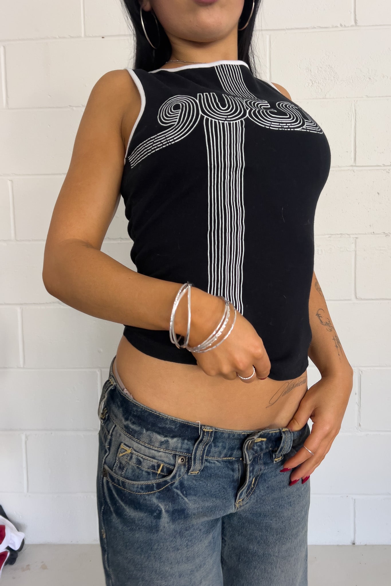 GUESS black tank ★ Size labelled small