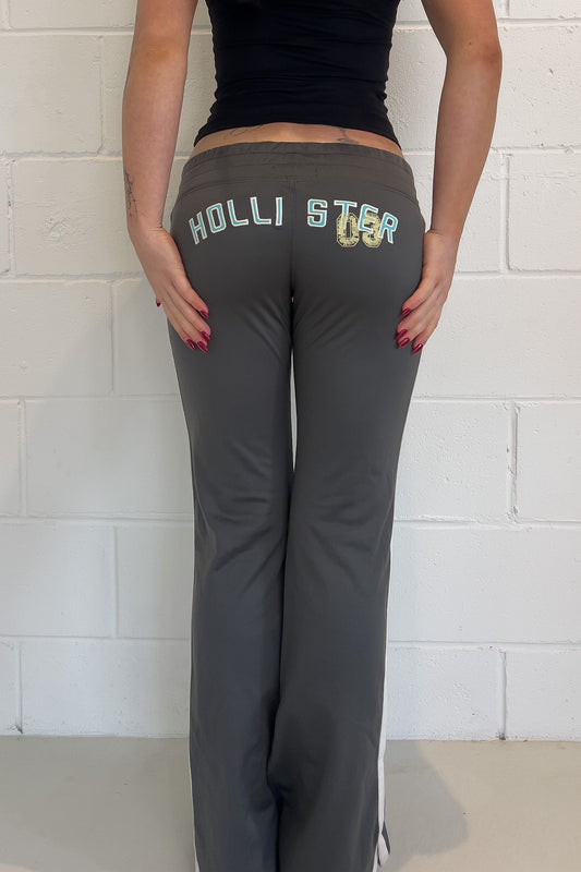 Hollister grey track pants ★ Size labelled small ( drawstrings)
