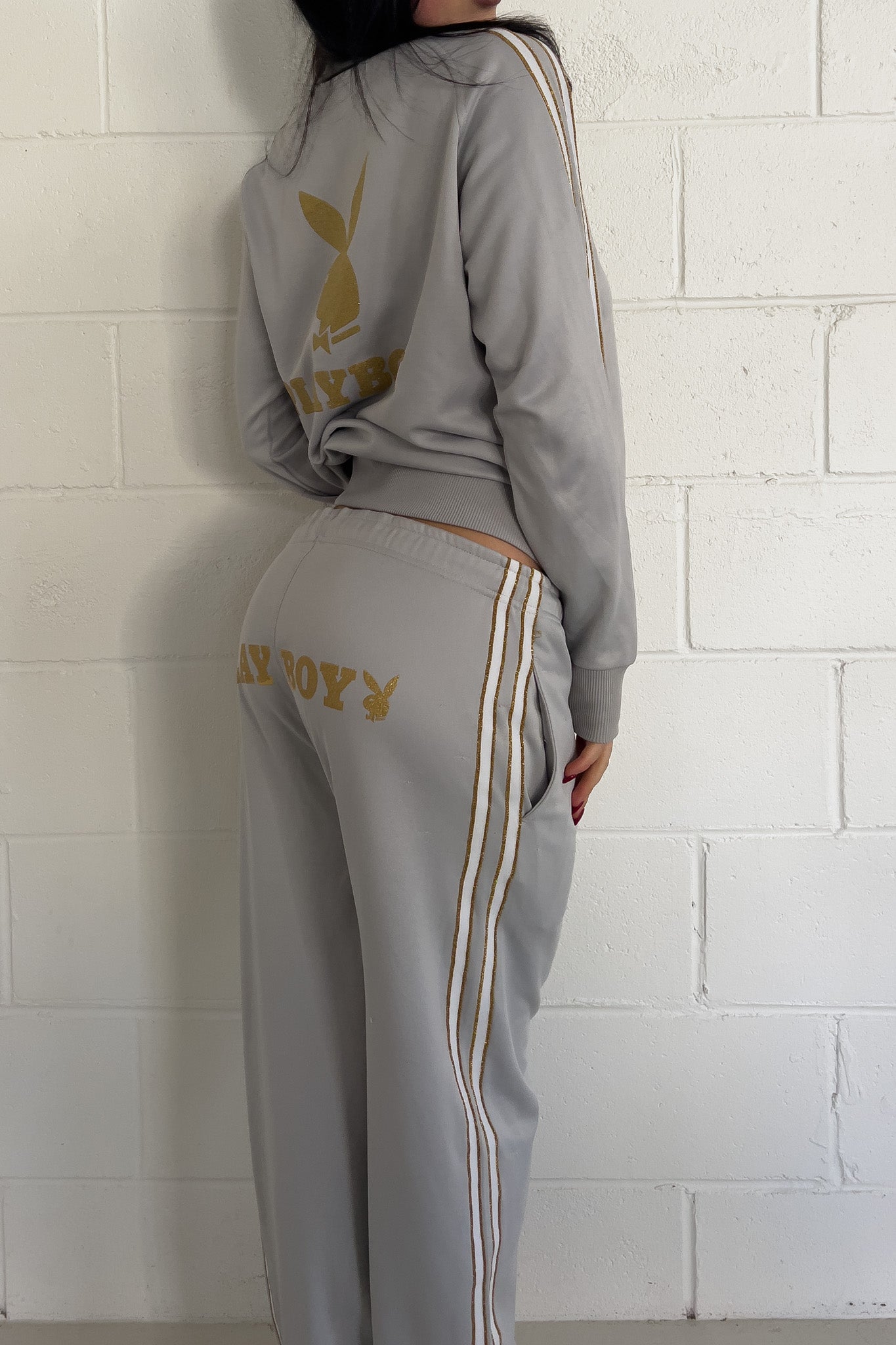 PLAYBOY silver + gold track set ★ Size labelled medium