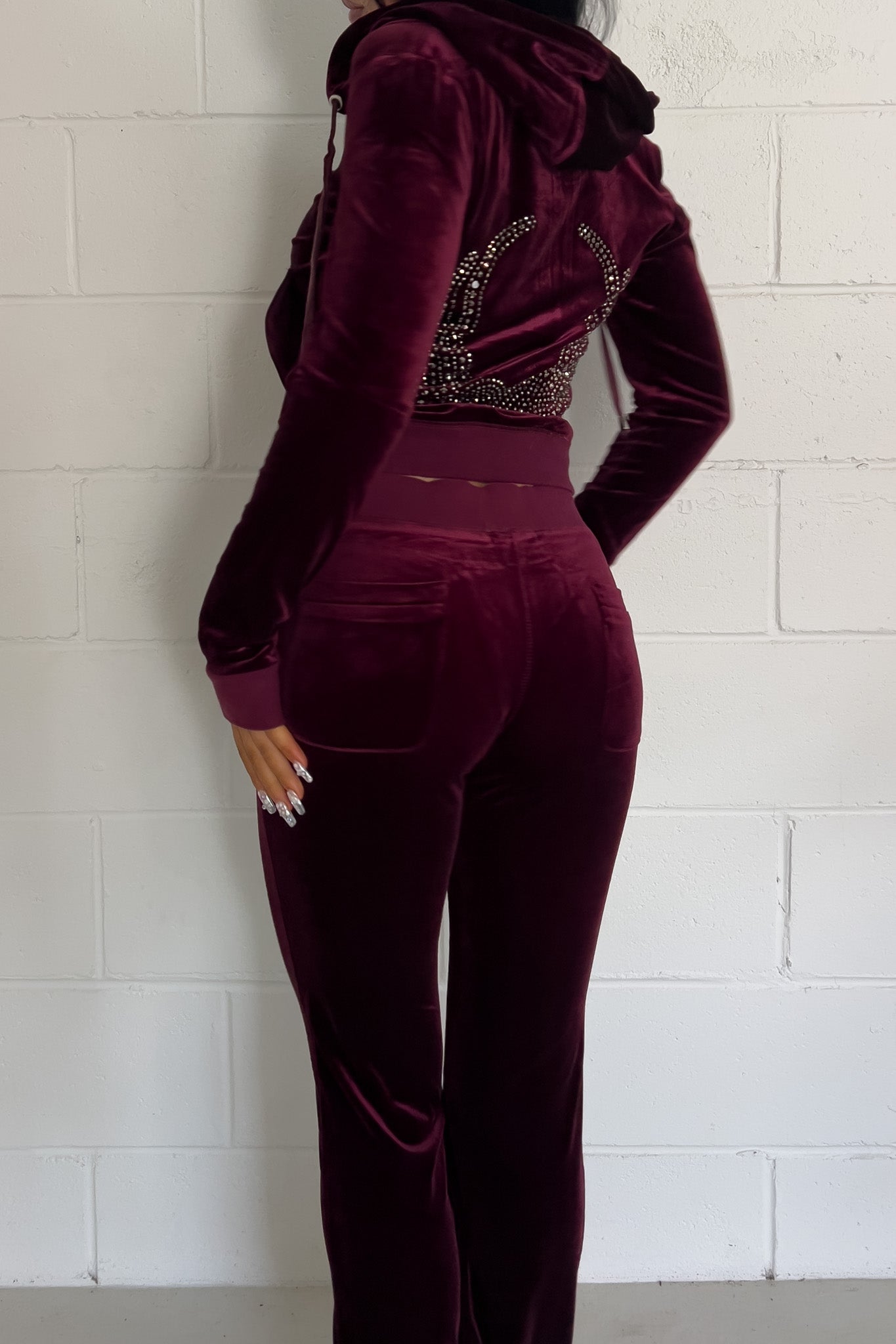 BEBE purple track jacket set ★ Size Est small/medium