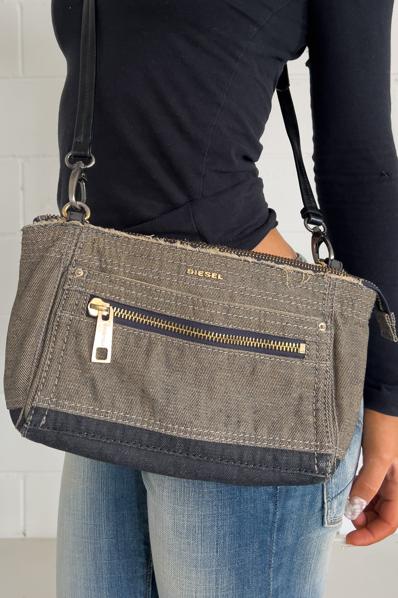 DIESEL denim bag ★