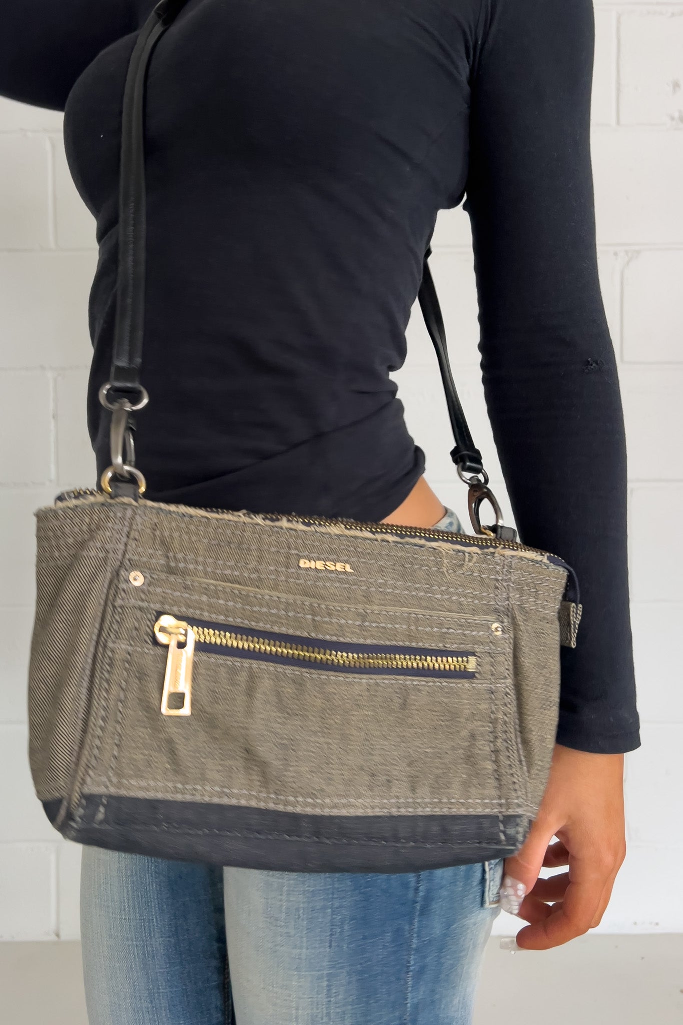 DIESEL denim bag ★