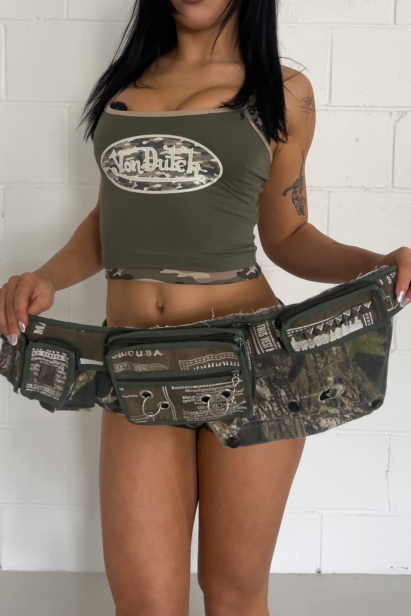 Camo belt bag ★