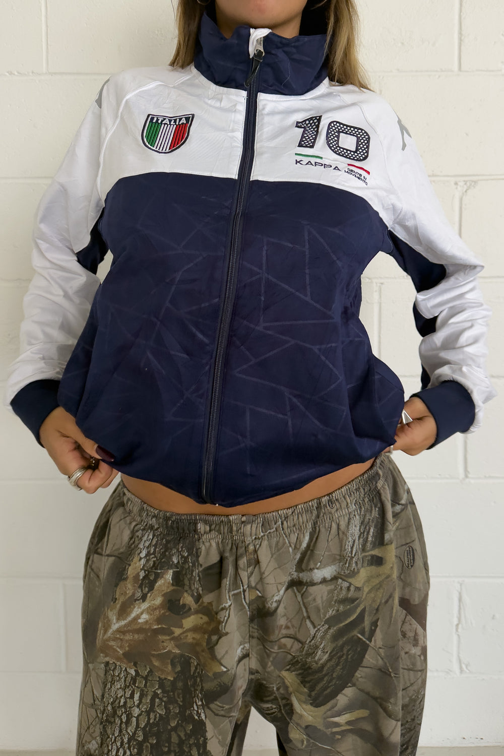 ITALIA  track jacket ★ Size labelled large