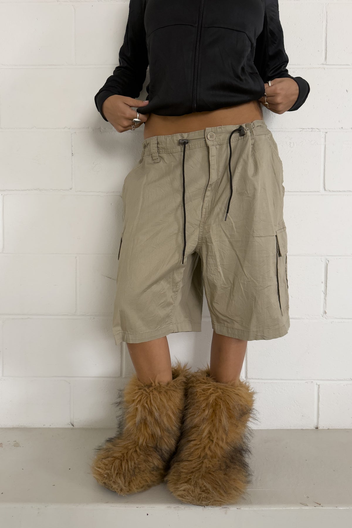 GEORGE plain shorts ★ one size adjustable waist