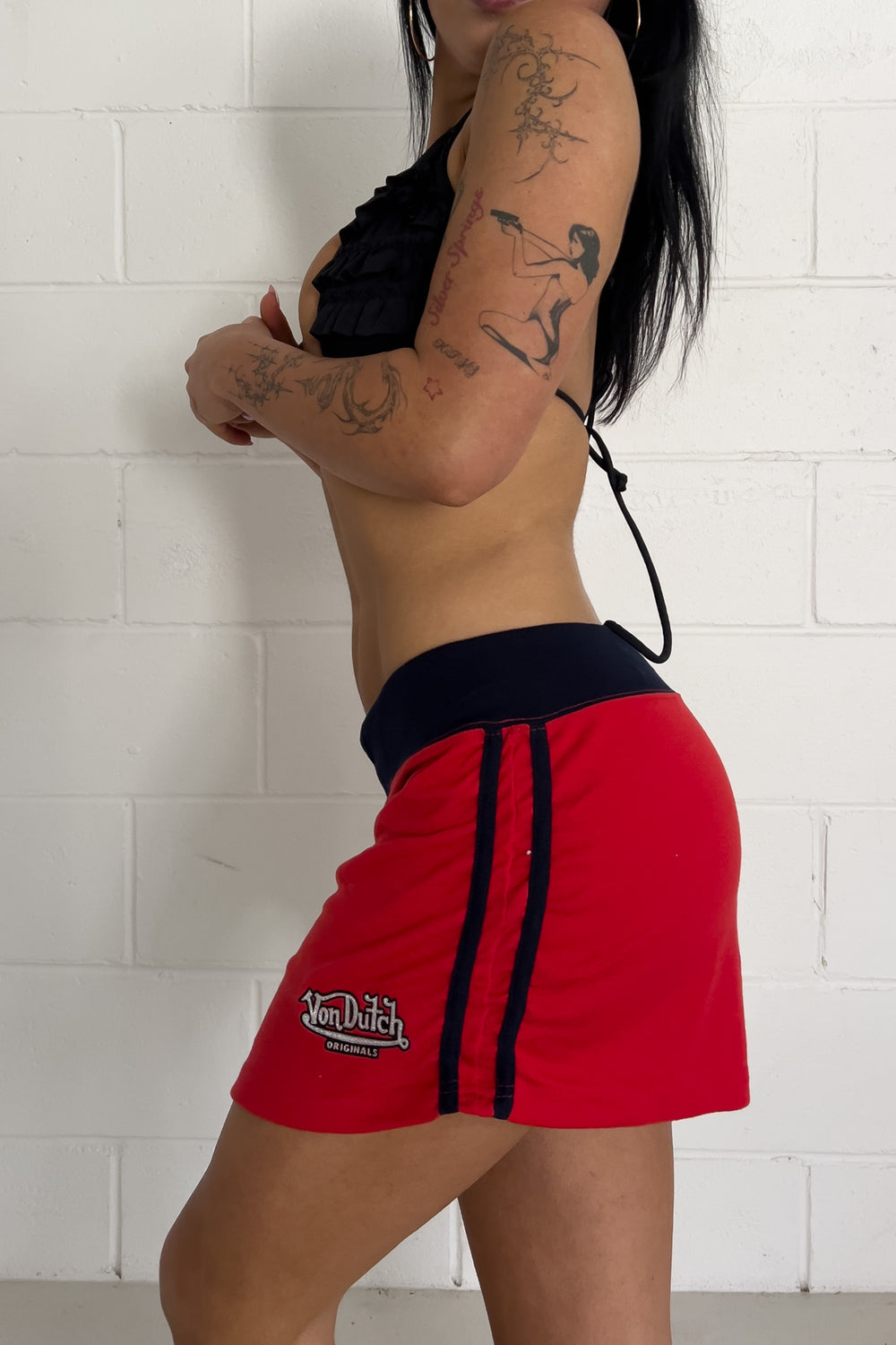 VONDUTCH reworked red skirt ★ Estimated small