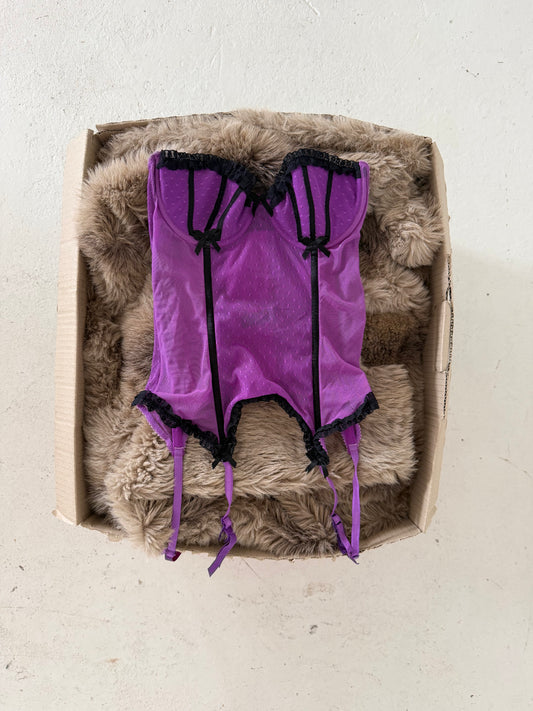 Purple festival corset ★ Size est small