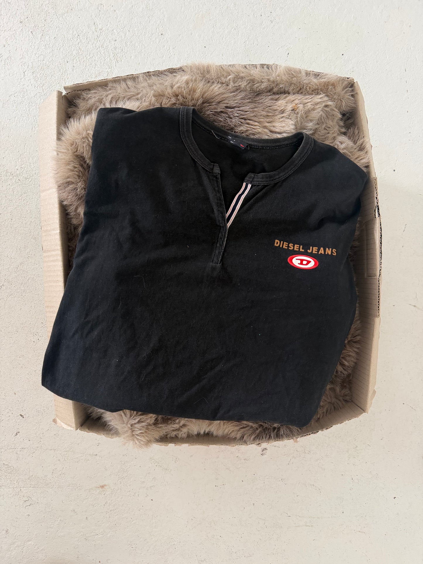 DIESEL black long sleeve ★ Size labelled ONE SIZE