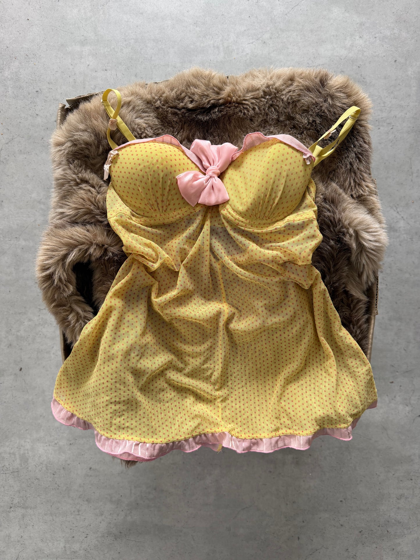 RAMPAGE yellow festival lingerie  ★ Size labelled medium