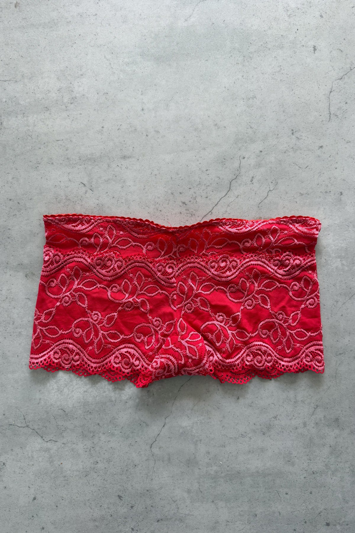RED & PINK floral festival lacey booty shorts ★ SIZES AVAILABLE