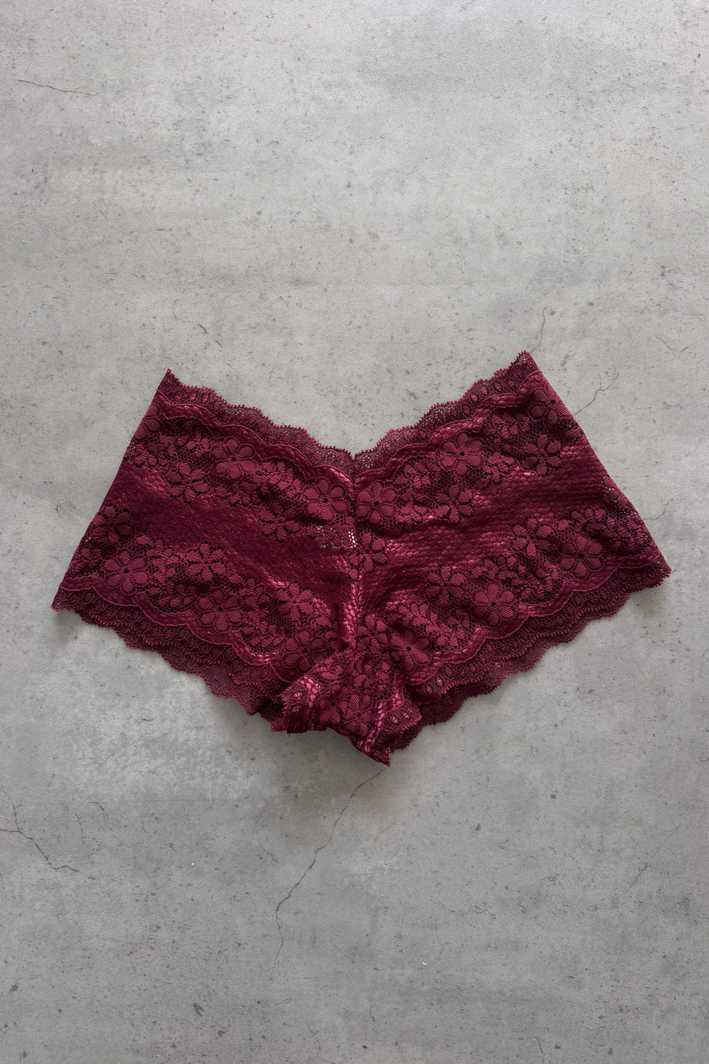 BURGANDY festival lacey booty shorts ★ SIZES AVAILABLE