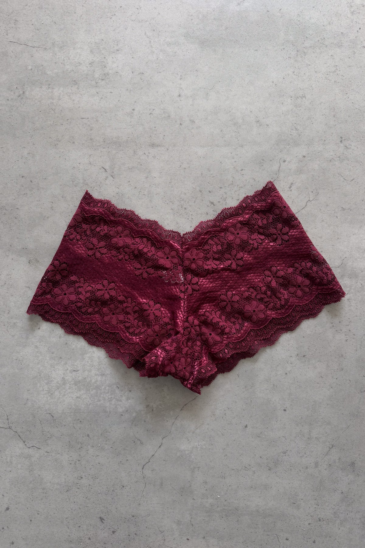 BURGANDY festival lacey booty shorts ★ SIZES AVAILABLE