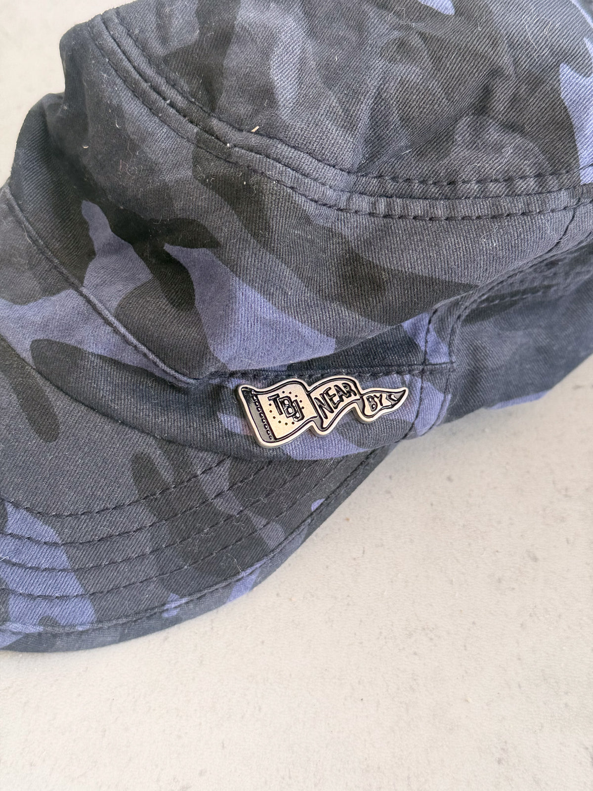 Blue camo cadet hat ★