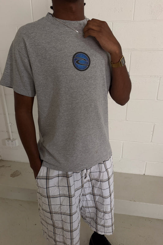 RIPCURL grey & blue graphic tee ★ Size estimated large