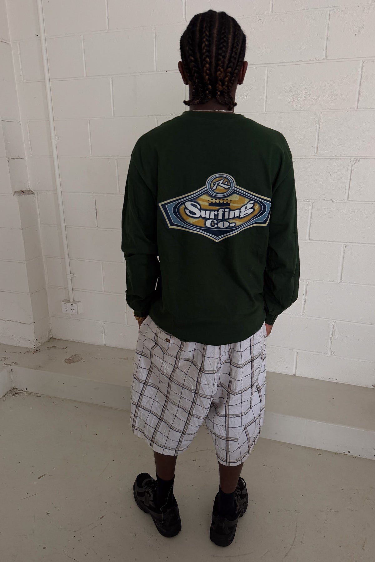 RUSTY surf longsleeve ★ Size large