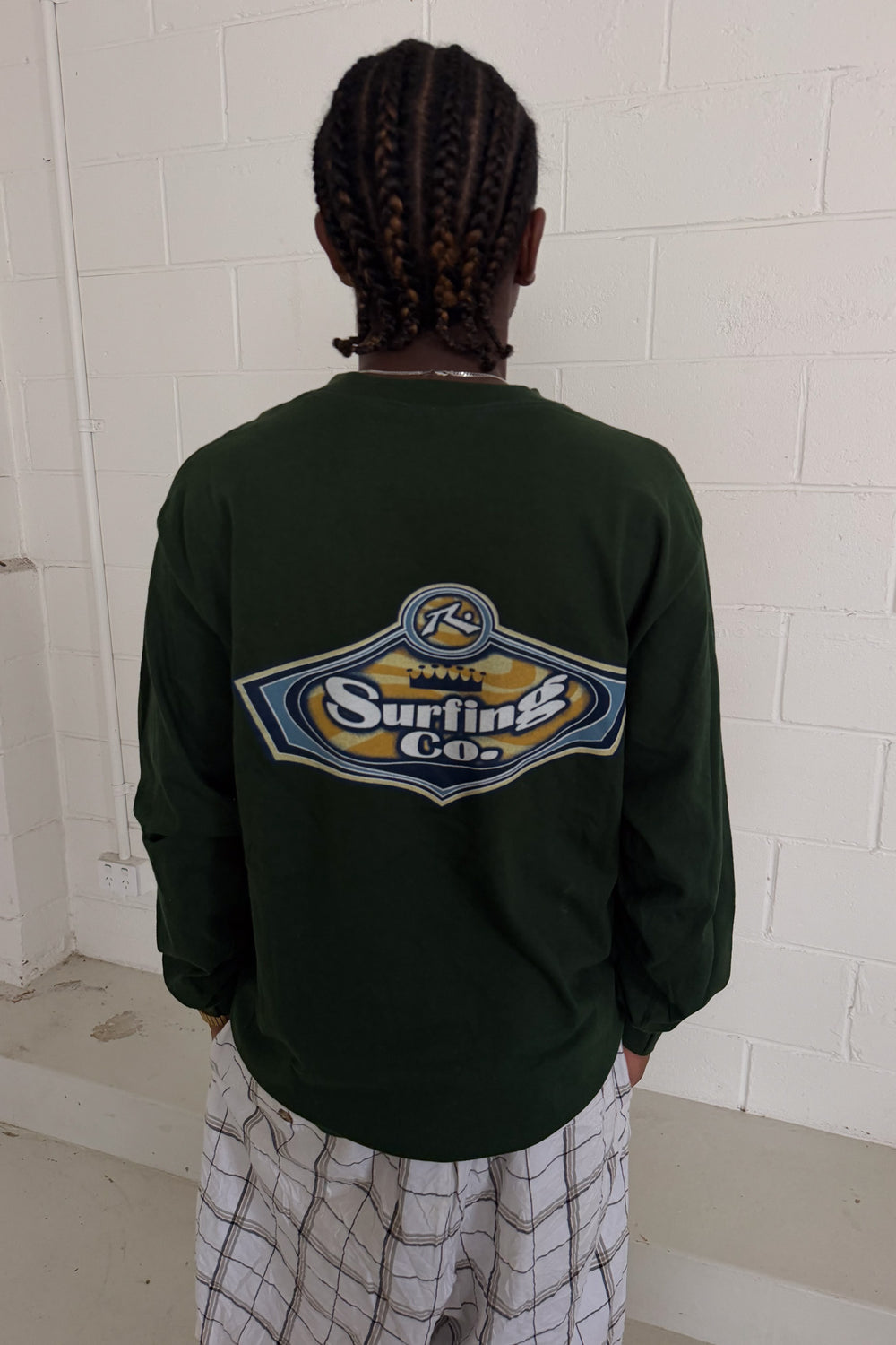 RUSTY surf longsleeve ★ Size large