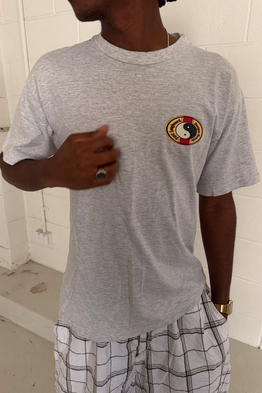 T&C SURF yin yang grey tee ★ Size medium