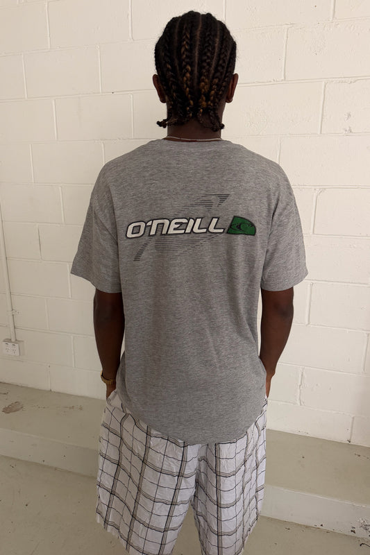 O'NEILL grey logo tee ★ Size XL