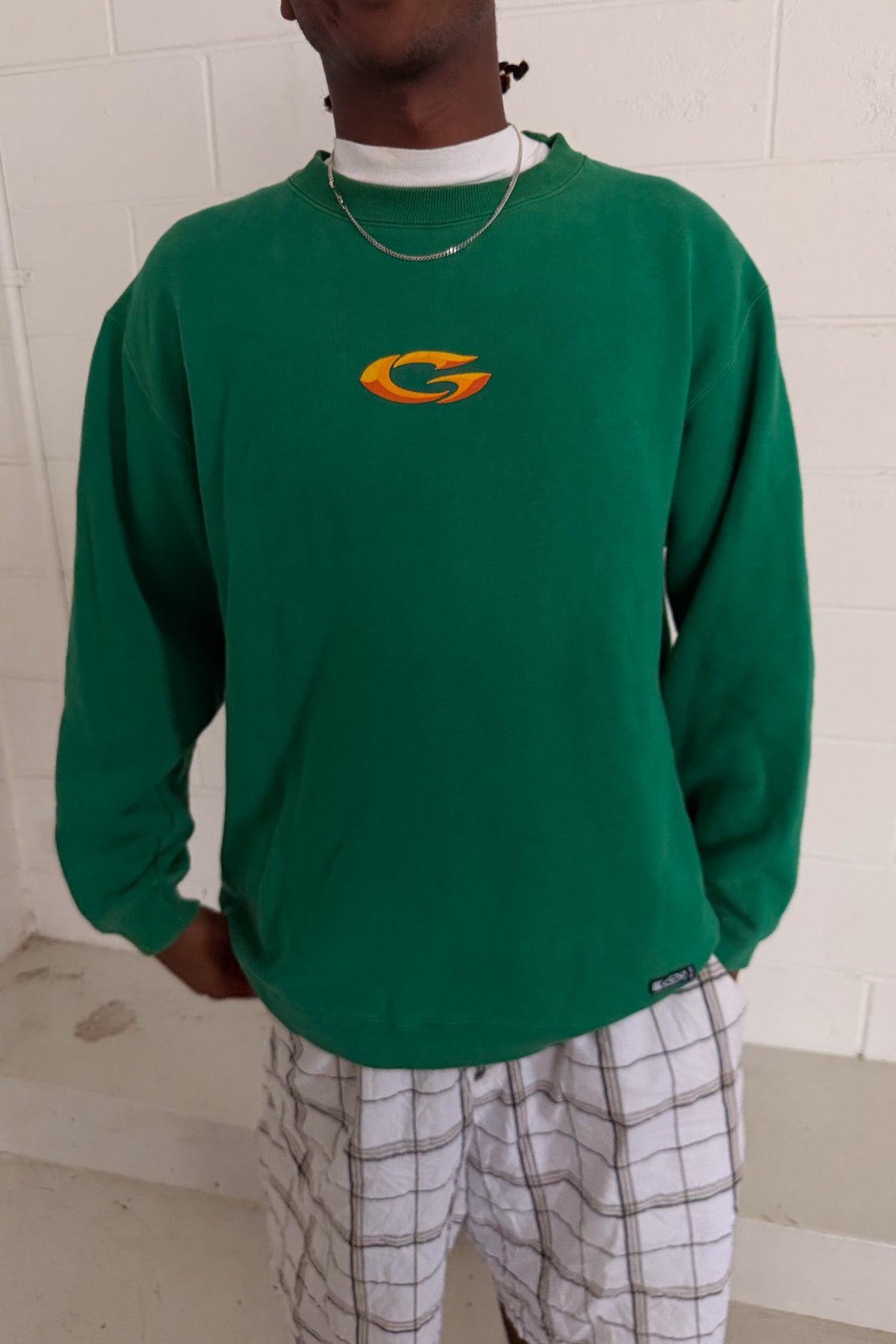 GOTCHA green crewneck ★ Size medium