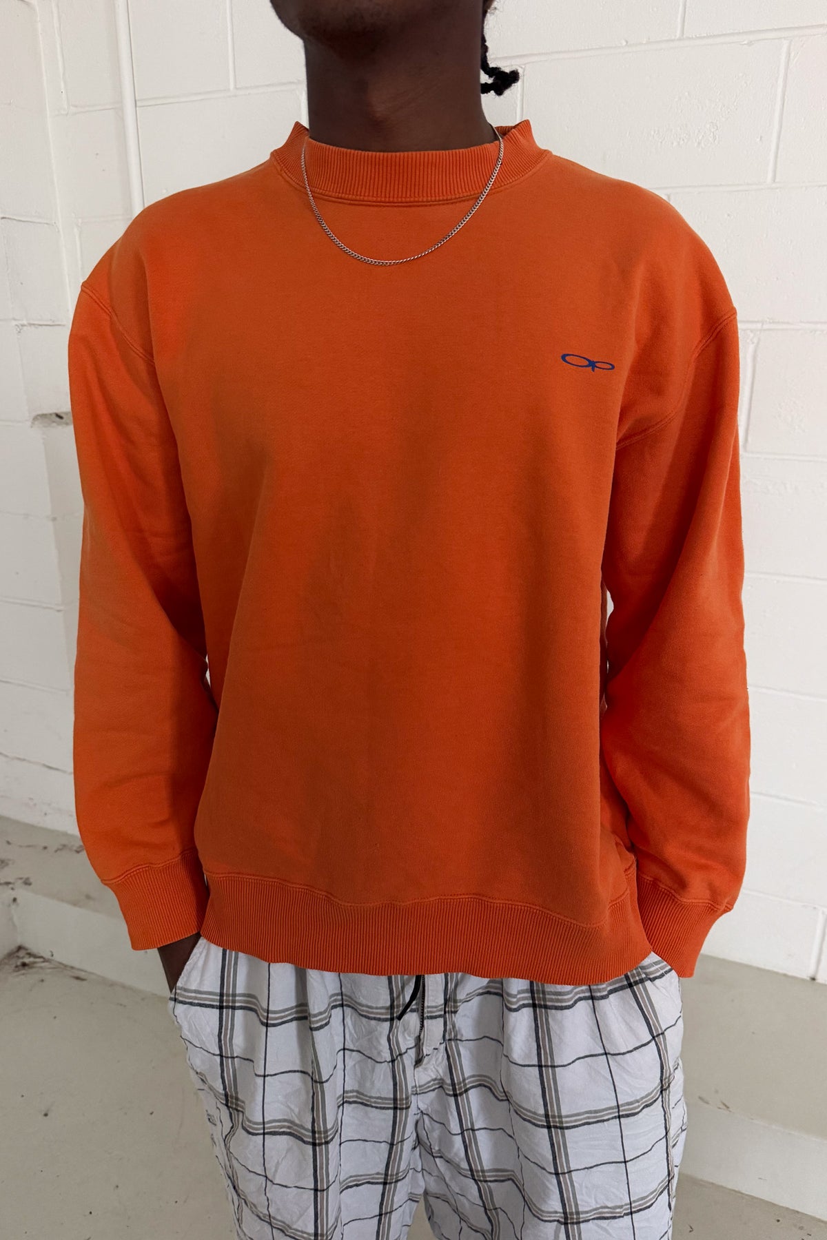 OCEAN PACIFIC orange crewneck ★ Size est medium