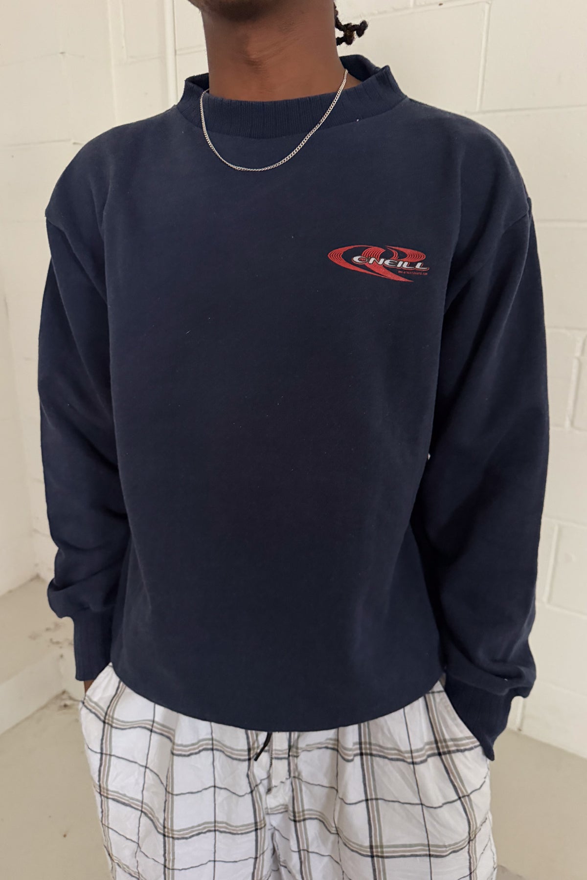O'NEILL navy crewneck ★ Size est medium