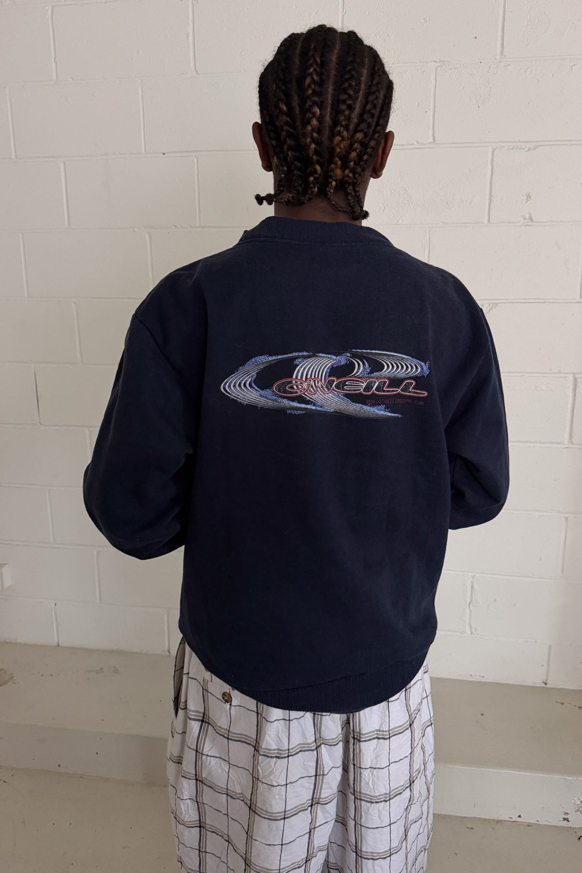 O'NEILL navy crewneck ★ Size est medium