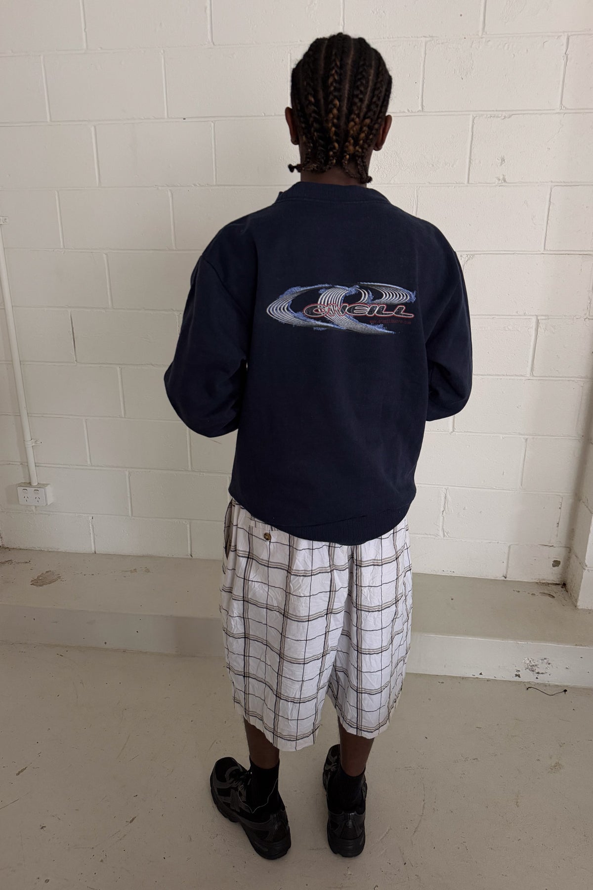 O'NEILL navy crewneck ★ Size est medium
