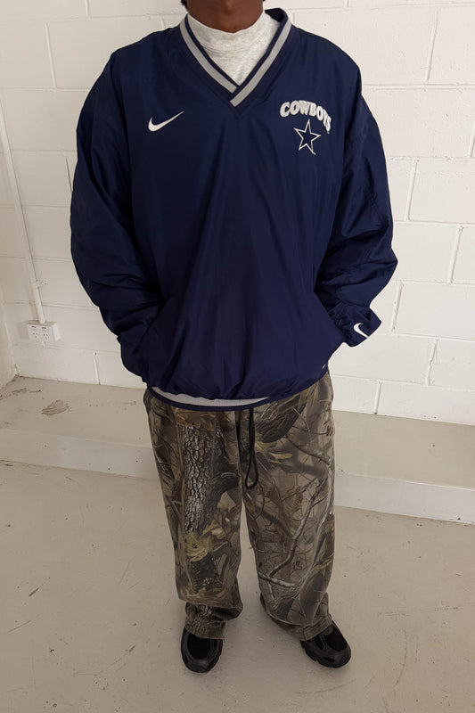 NIKE COWBOYS windbreak crewneck ★ Size XL