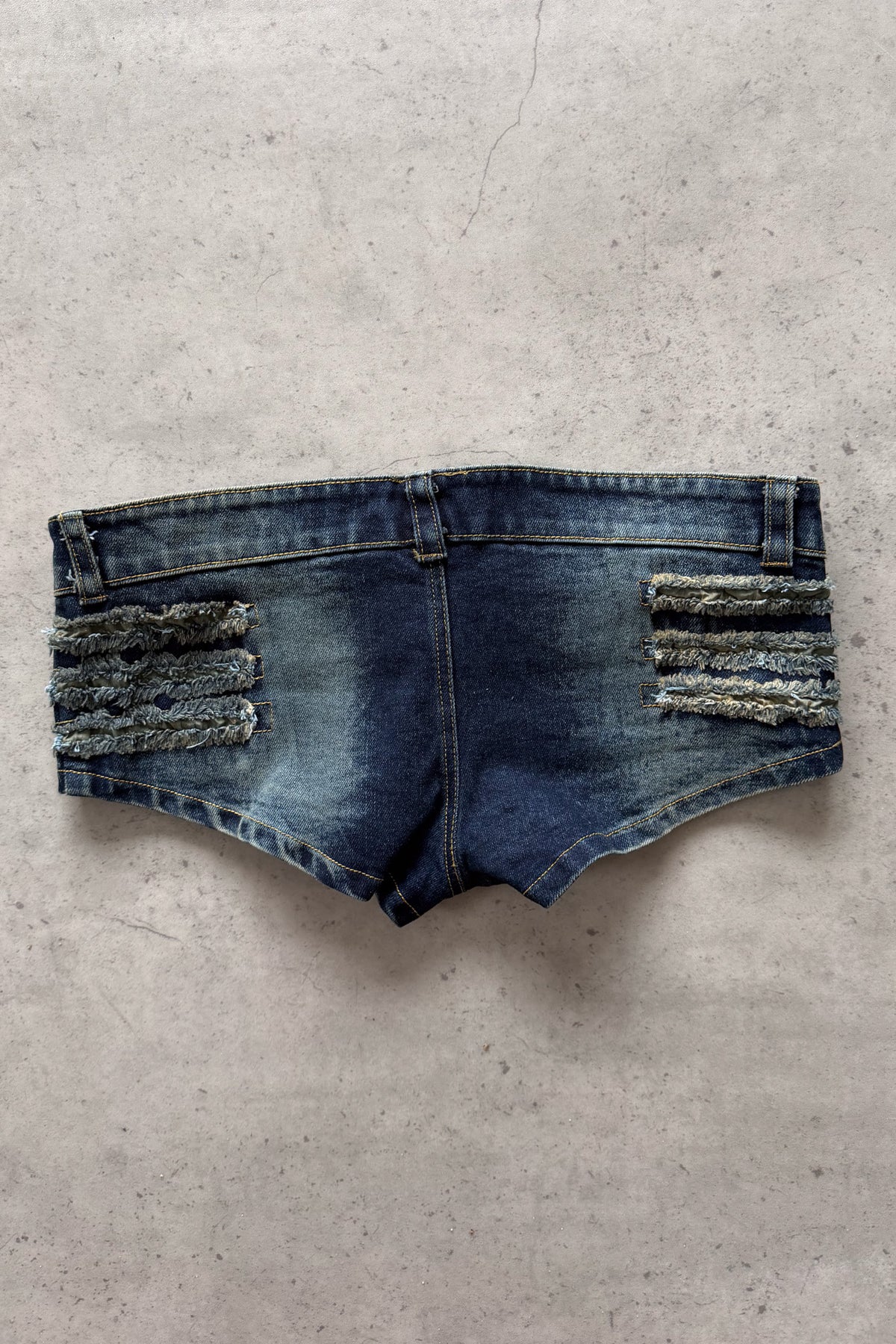 Denim micro booty shorts ★ Size XS
