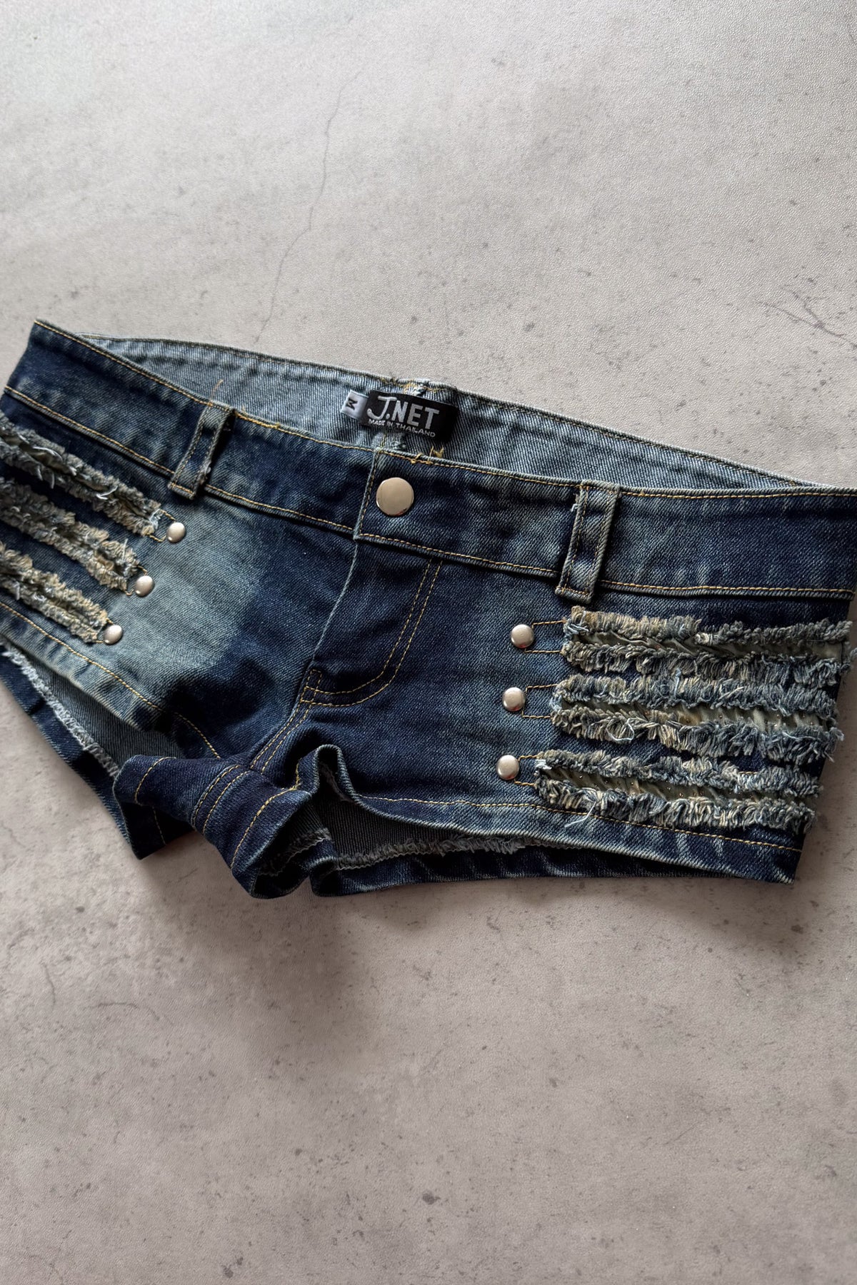 Denim micro booty shorts ★ Size XS