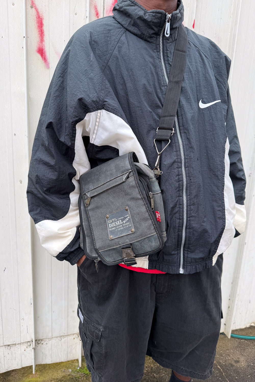 DIESEL vintage satchel bag ★