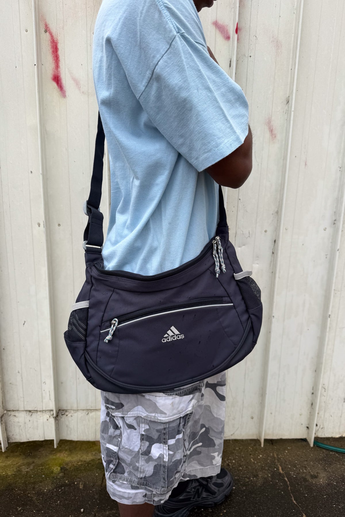ADIDAS navy bag ★