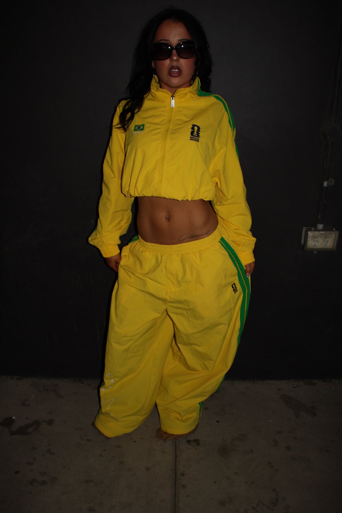 BRAZIL deadstock tracksuit ★ Size large