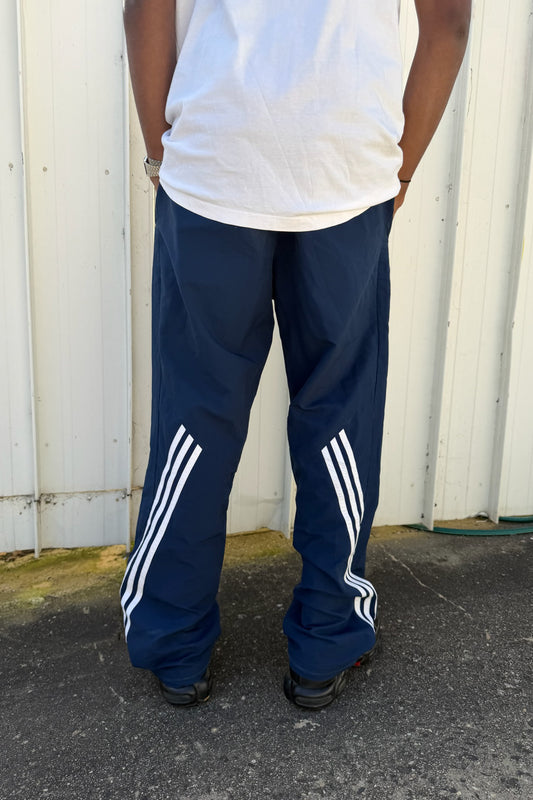 ADIDAS navy trackpants ★ 'one size' adjustable waist
