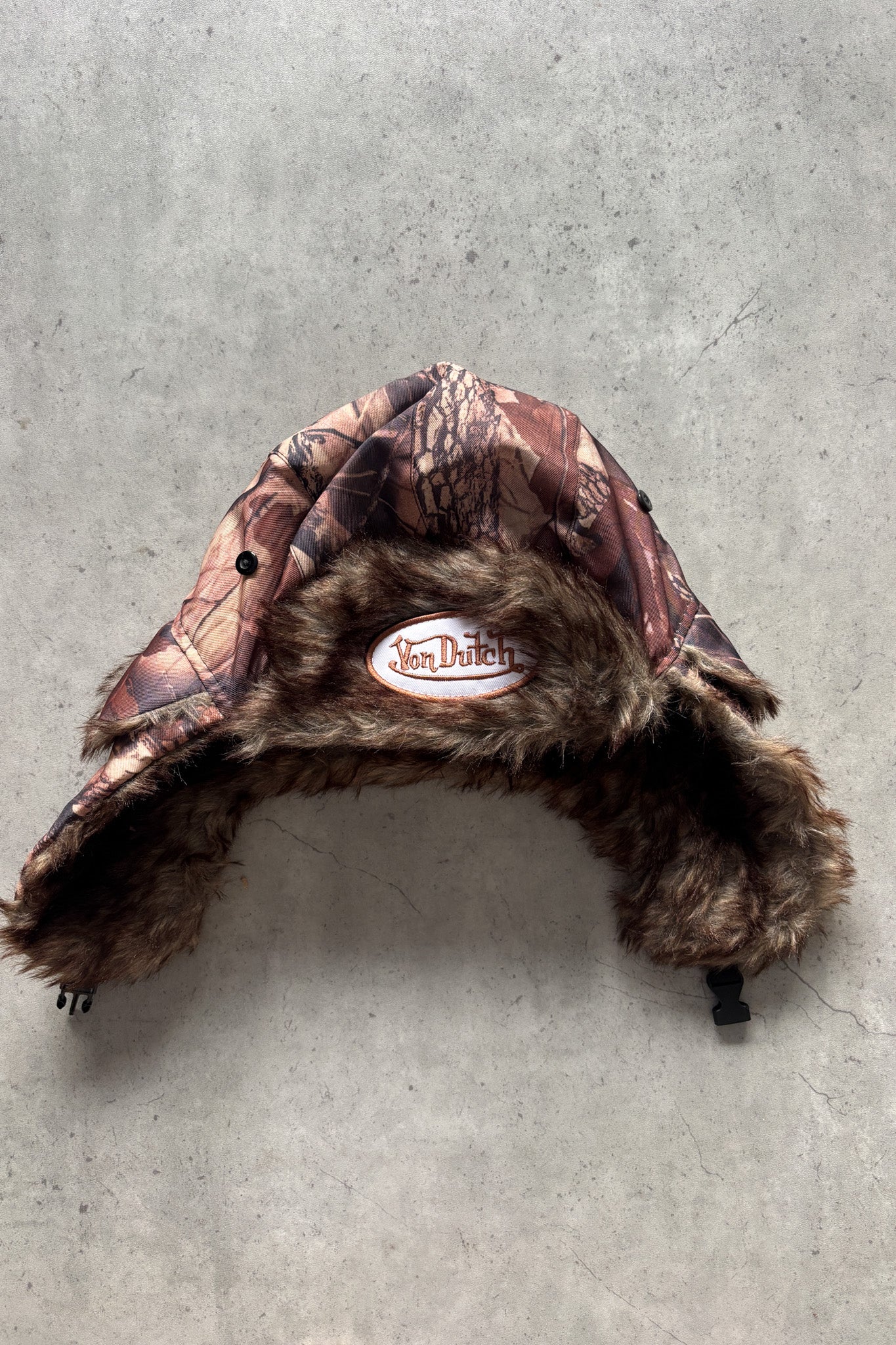 VON DUTCH BL realtree fluffy festival hat ★