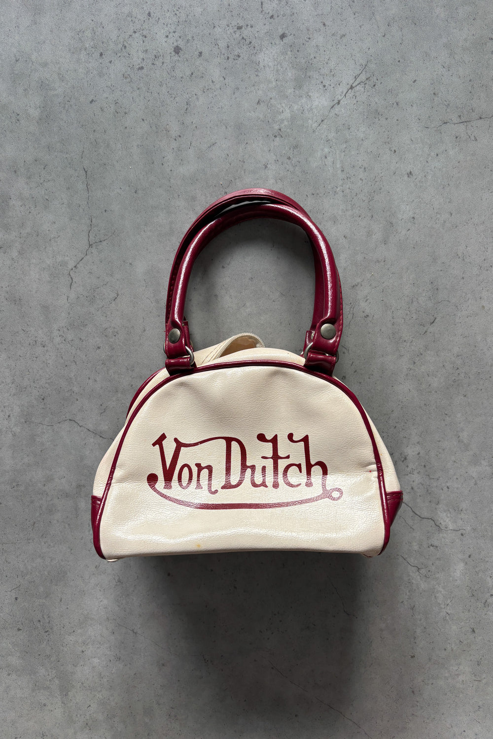 VONDUTCH cream bowling bag★