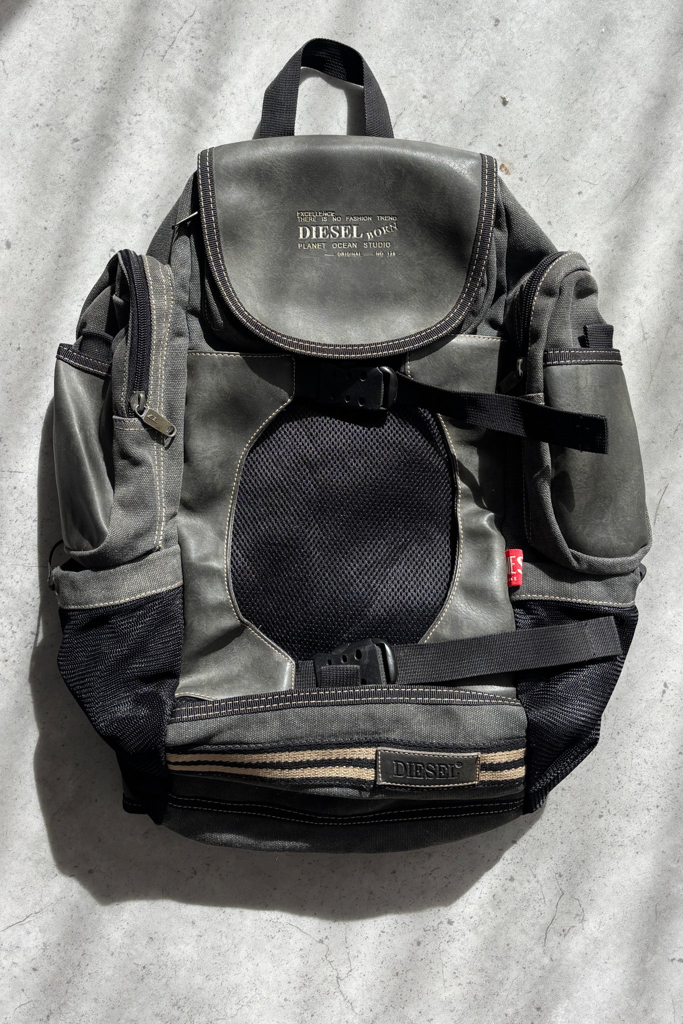 DIESEL black backpack ★