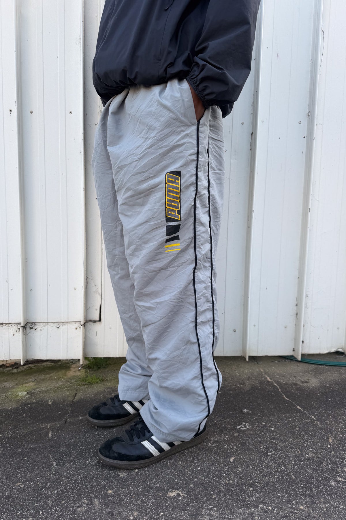 PUMA grey trackpants ★ Size labelled large