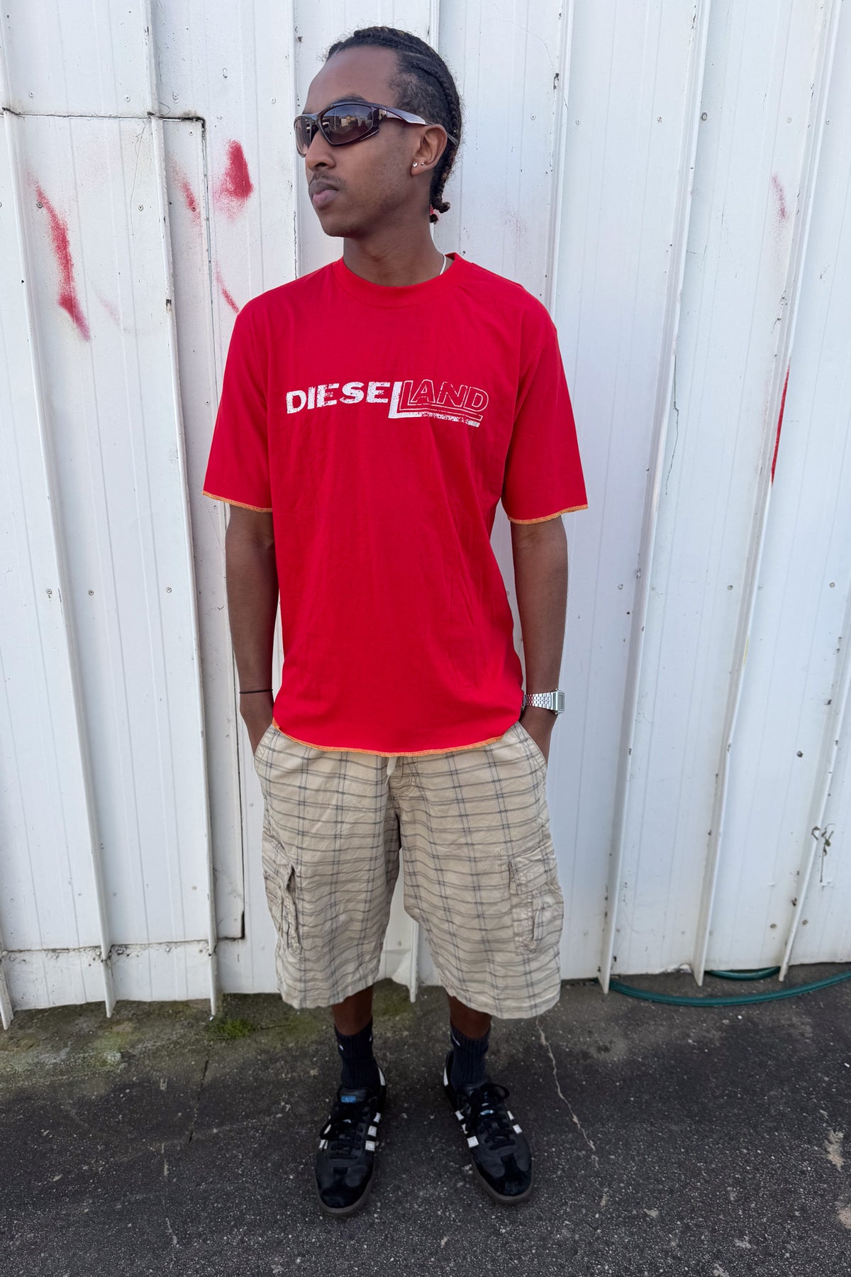 DIESEL red tee ★ Size labelled Xlarge